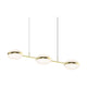 Pillows 3-Light Linear Pendant