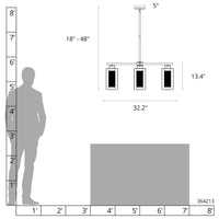 Polaris Outdoor 4-Light Pendant