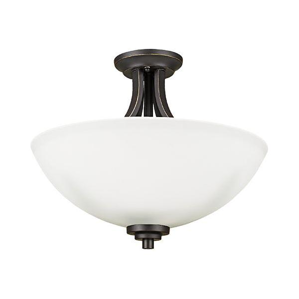 Oxford 3-Light Semi Flush Mount