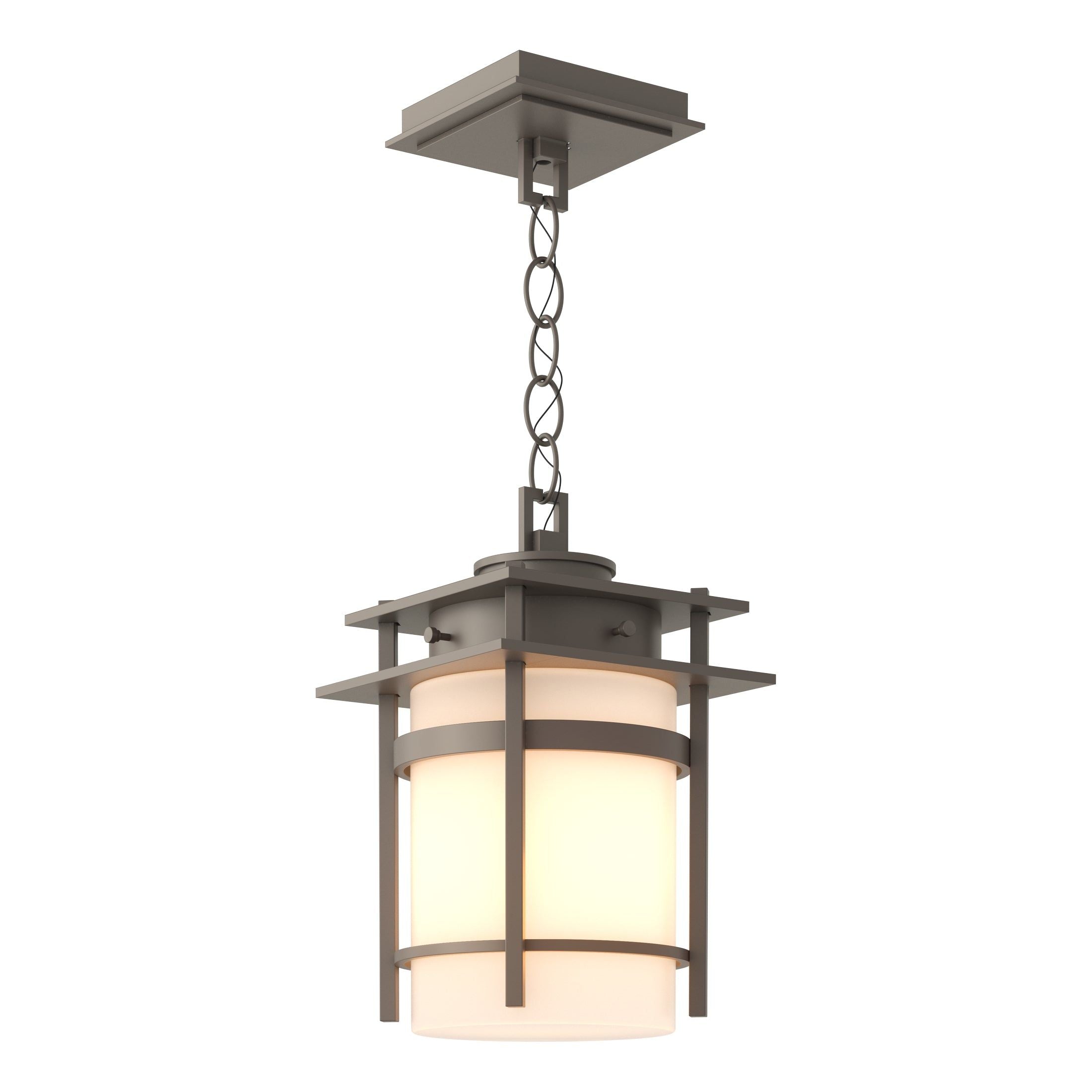 Banded Outdoor-Ceiling-Light