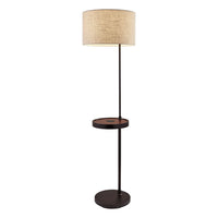 Oliver Wireless Charging Shelf Floor Lamp