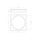 Vuoto 15" LED Sconce