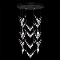 Blade 32"W Round Pendant