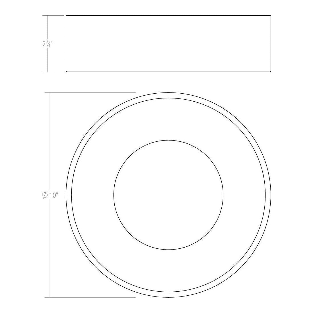 Ilios 10" LED Surface Mount