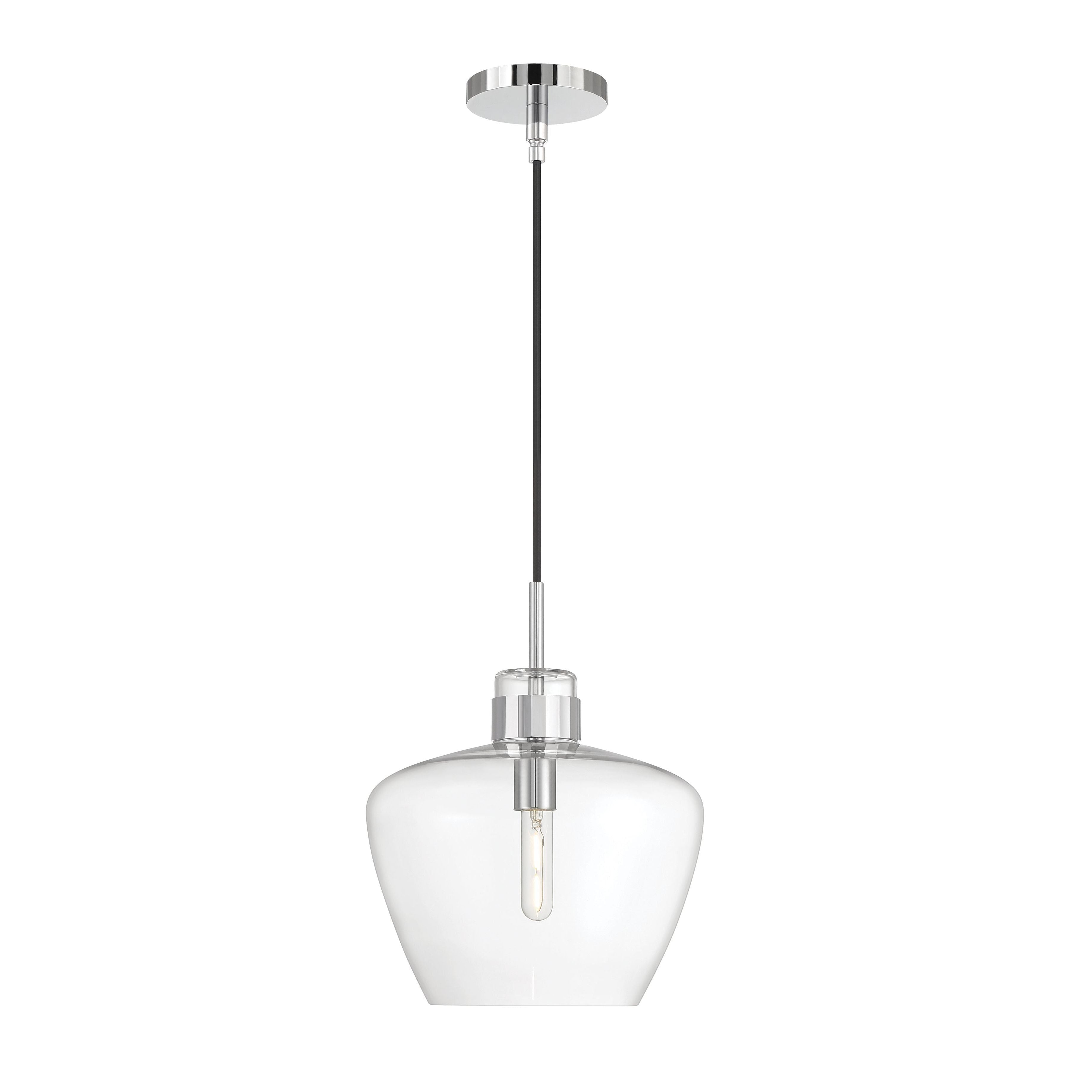 Aurora 1-Light Glass Pendant