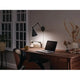 Rosewood 1-Light Pin-Up Wall Sconce