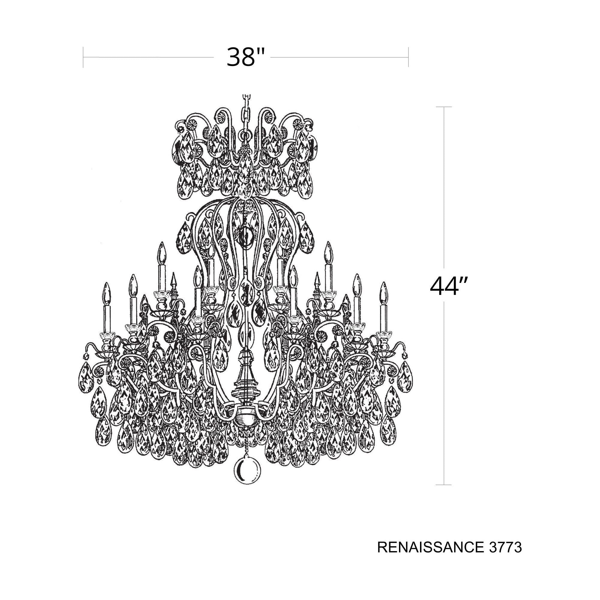 Renaissance 6-Light Chandelier