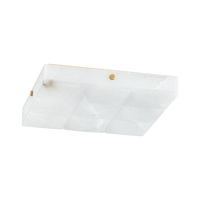 Gypsum Flush Mount