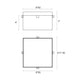 Parallel LED 8" LED Surface Mount