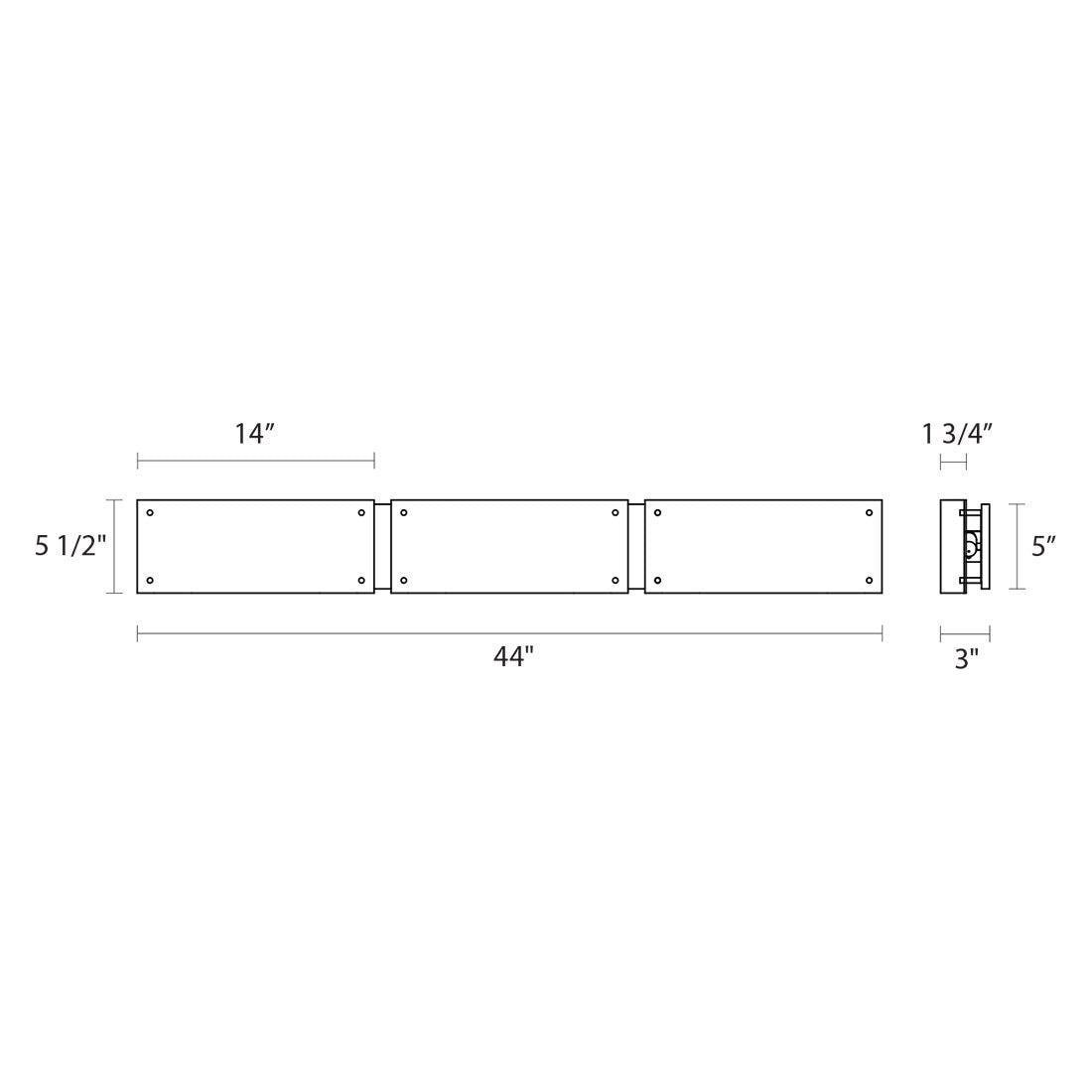 Oceana LED 44" LED Bath Bar