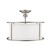 Midtown 3-Light Semi Flush Mount