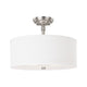 Loft 3-Light Semi Flush Mount