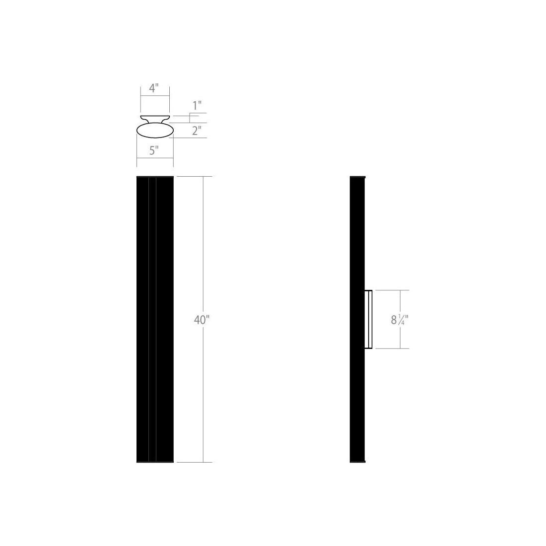 Tuo 40" LED Bath Bar