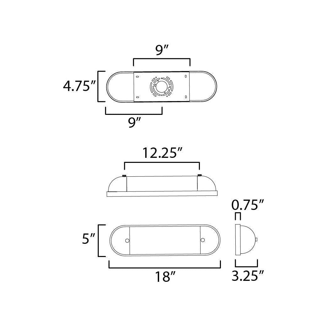 Capsule 18" LED Bath Vanity CCT Select