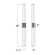 Scepter 48" Bath Bar