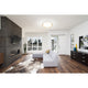 Kawan 1-Light Flush Mount