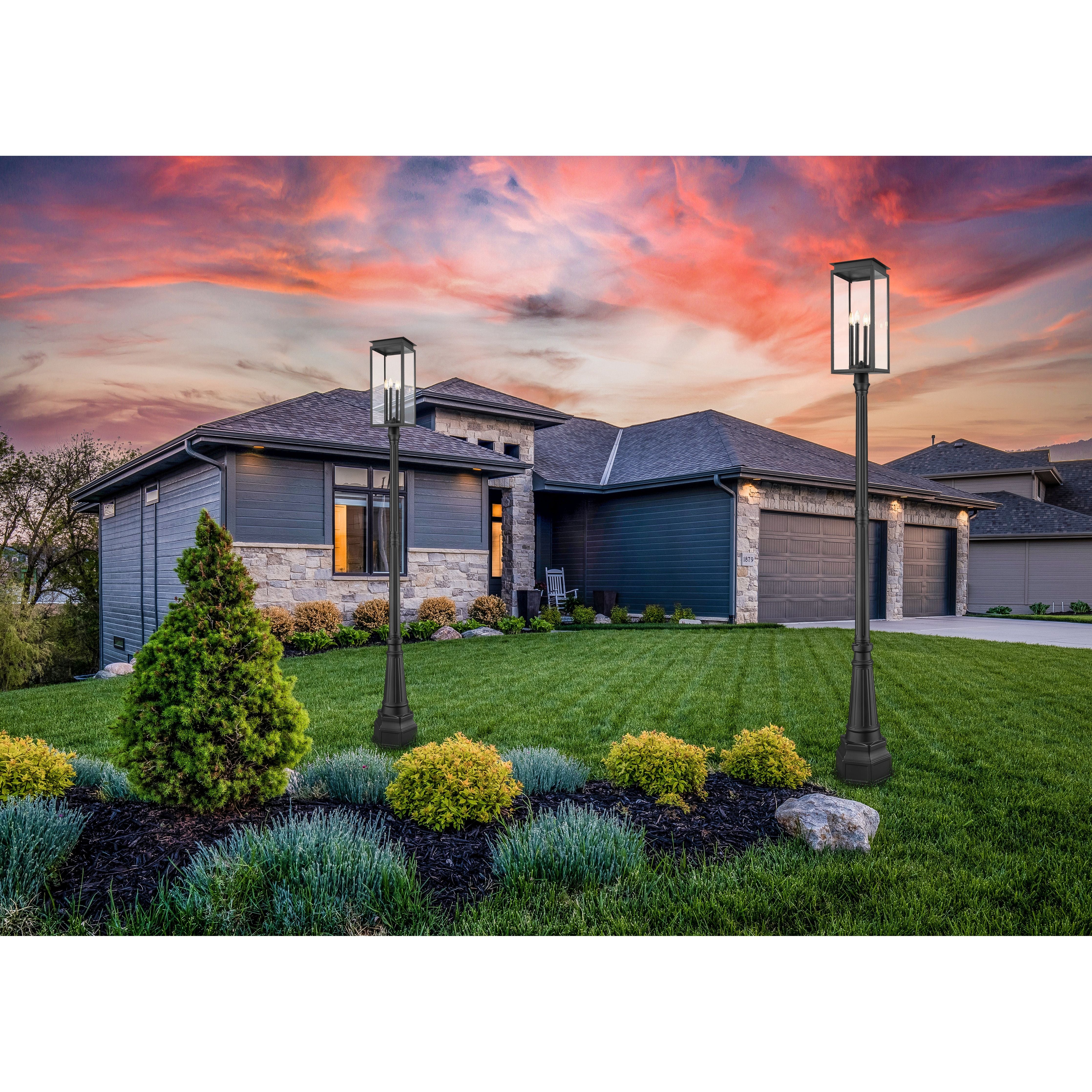 Nova 4-Light Outdoor Post Mounted Fixture