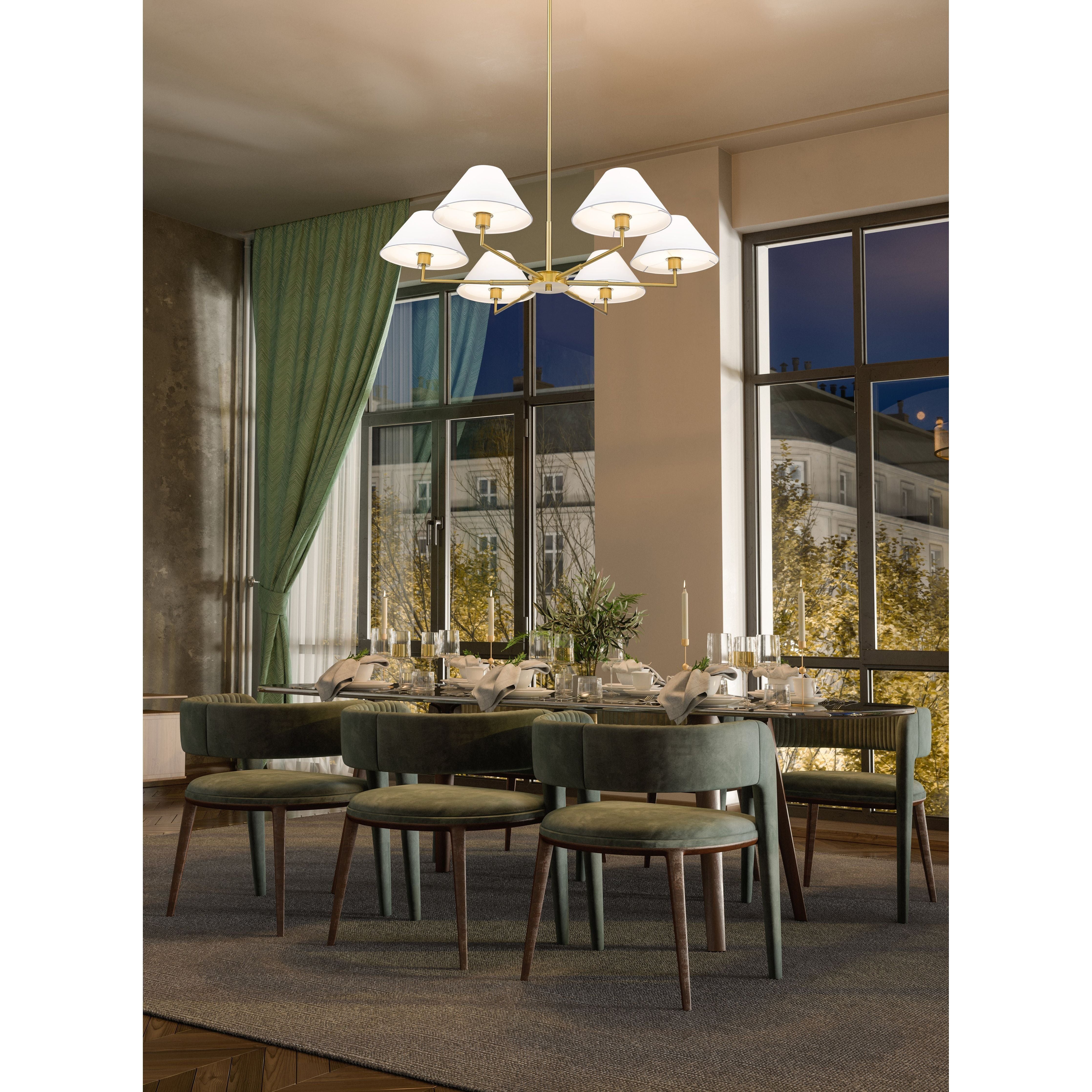 Leila 6-Light Chandelier