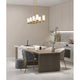 Danica 8-Light Linear Chandelier
