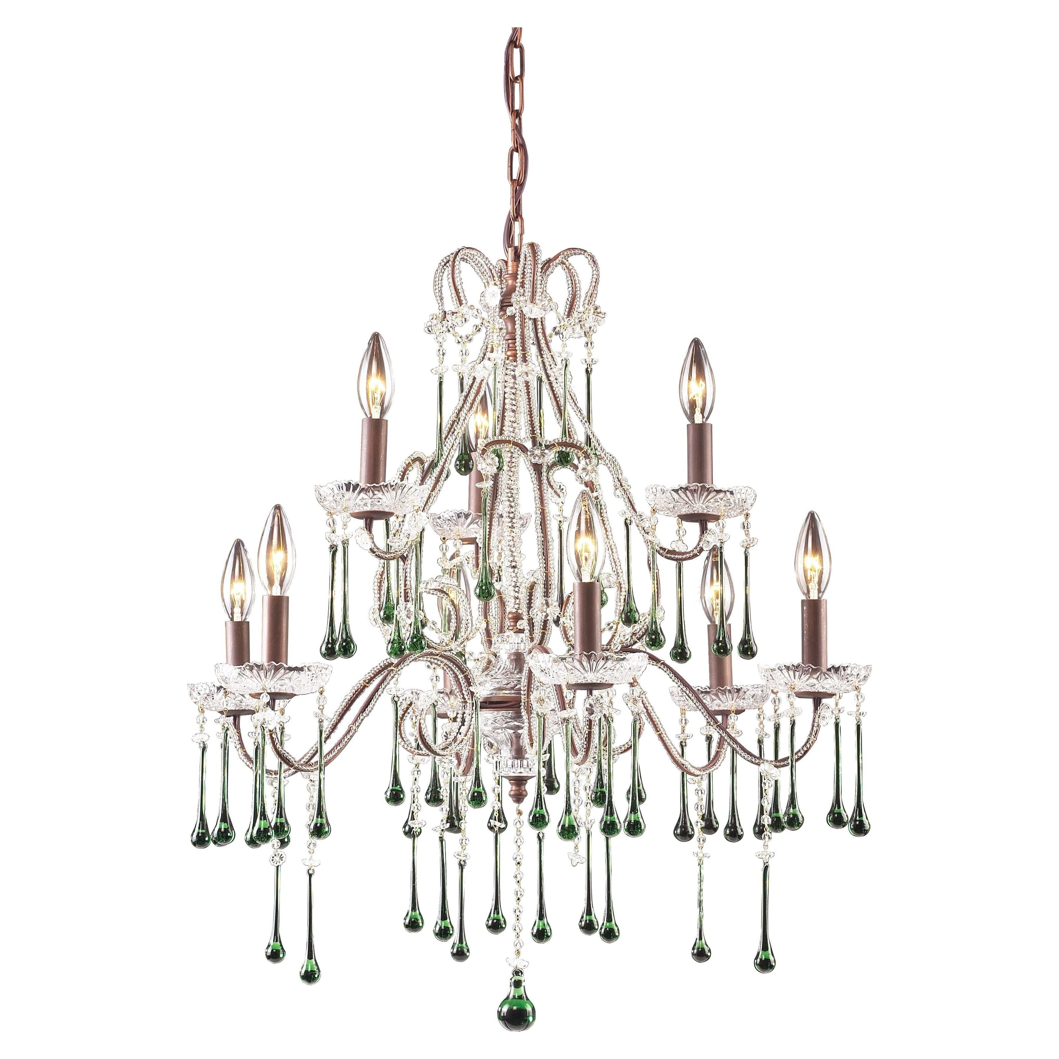 Opulence 25" Wide 9-Light Chandelier