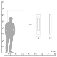 Procession Arch Large Outdoor Sconce