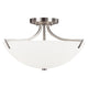 Stanton 3-Light Semi Flush Mount