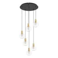 Terque 21" 6-Light 3CCT LED Pendant
