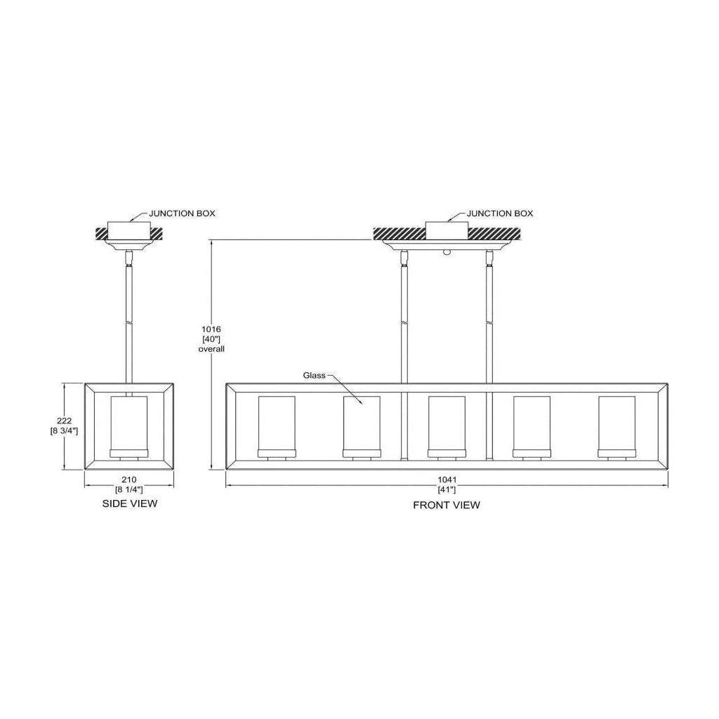 Heartland 5-Light Chandelier