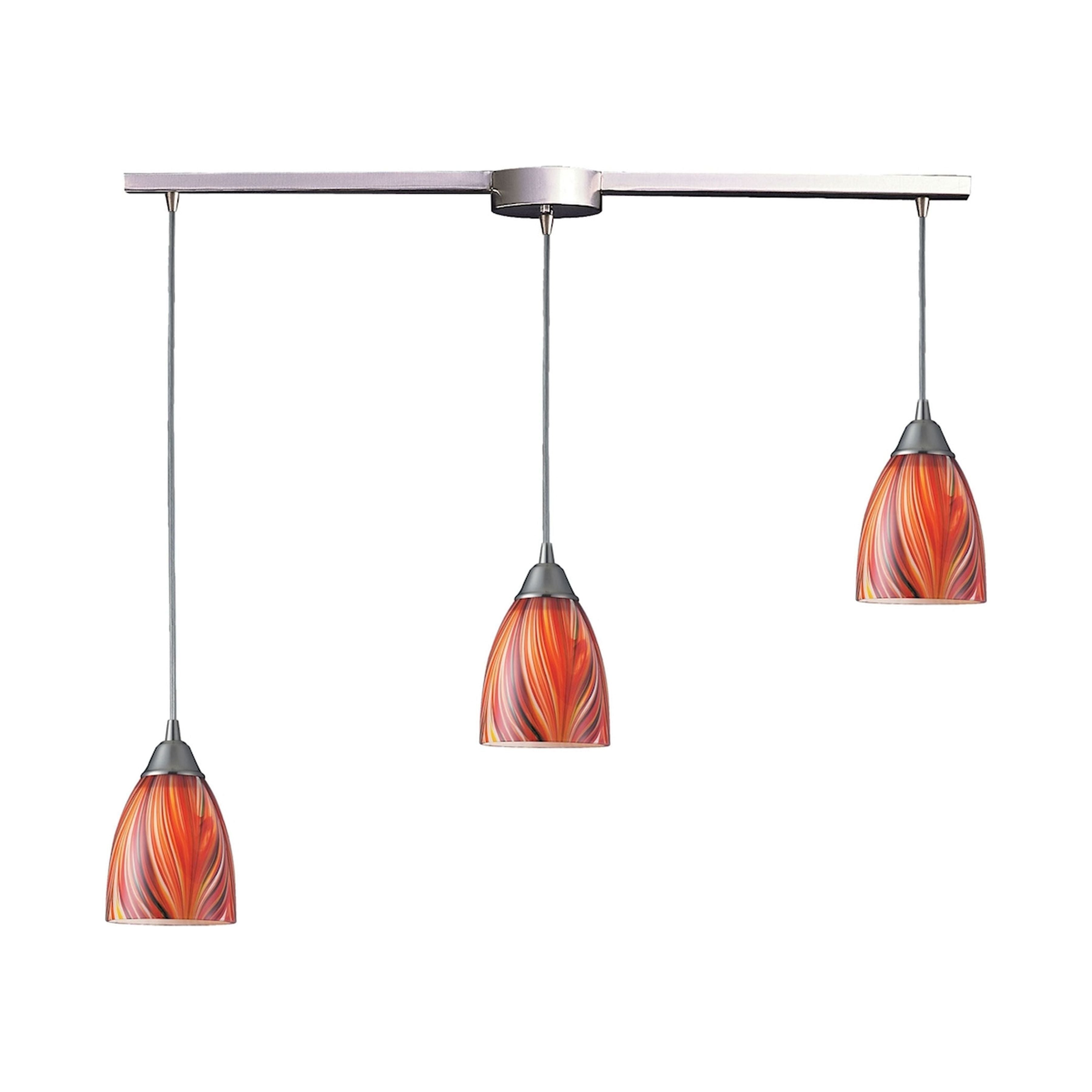 Arco Baleno 36" Wide 3-Light Pendant