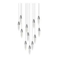 Sultana 12-Light Round Pendant