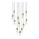 Sultana 12-Light Round Pendant