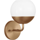 Alvin One Light Wall / Bath Sconce