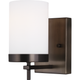 Zire One Light Wall / Bath Sconce