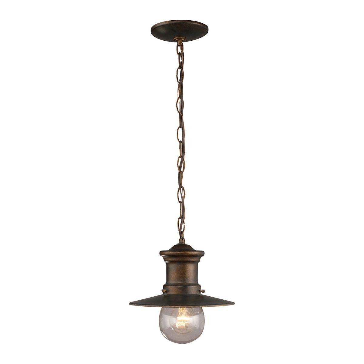 Maritime 9" Wide 1-Light Outdoor Pendant