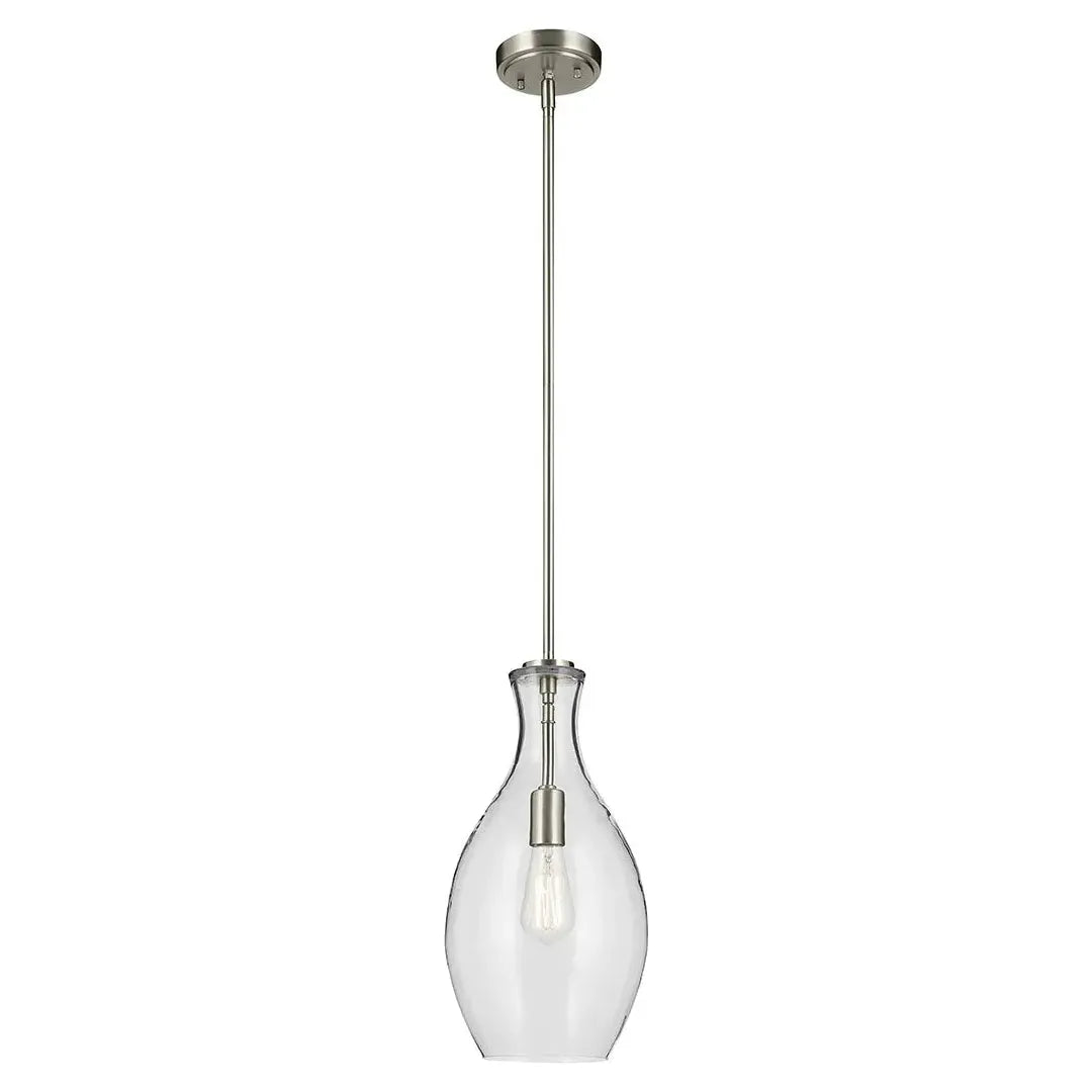 Everly 17.75" 1-Light Hour Glass Pendant