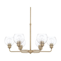 Mid Century 6-Light Chandelier