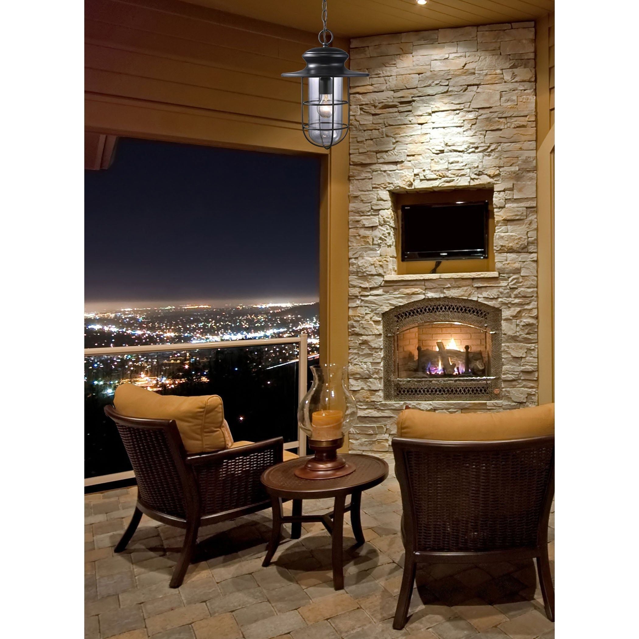 Portside 11" Wide 1-Light Outdoor Pendant