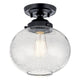 Avery 9.75" 1-Light Semi Flush
