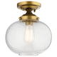 Avery 9.75" 1-Light Semi Flush