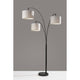 Bowery 3-Arm Arc Lamp