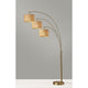 Bowery 3-Arm Arc Lamp