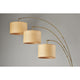 Bowery 3-Arm Arc Lamp