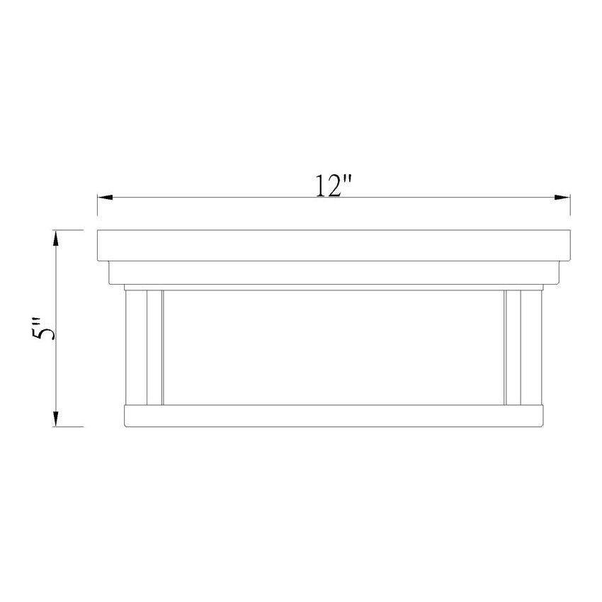 Willow 2-Light Flush Mount