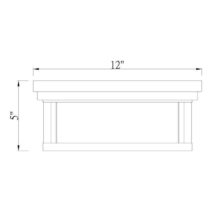 Willow 2-Light Flush Mount