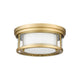 Willow 2-Light Flush Mount