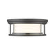 Willow 3-Light Flush Mount