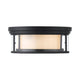 Willow 3-Light Flush Mount