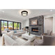 Willow 3-Light Flush Mount