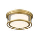 Willow 3-Light Flush Mount