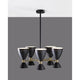 Oscar 5-Head Chandelier